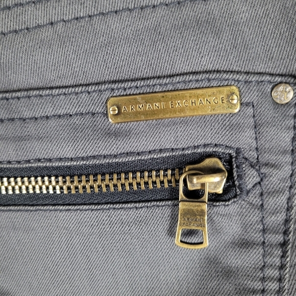 ARMANI EXCHANGE | skinny moto style pants - Picture 7 of 10